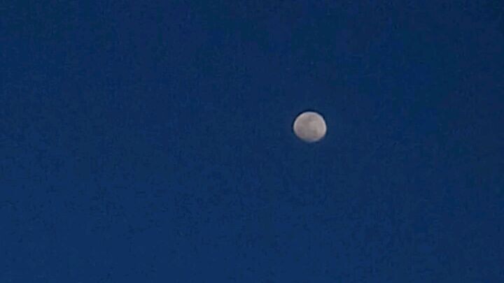 this was captured on june 12, 2022 by me. this moon is literally big and stunning