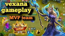 gameplay vexana ❗ jadi support di team auto mvp