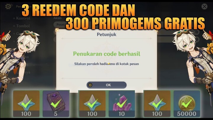 Redeem Code Live Streaming Versi 2.3 - Genshin Impact Indonesia