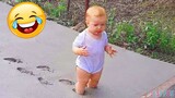 Videos De Risa 2022 nuevos 😂 Videos Graciosos - Lindo bebé jugando momentos al aire libre