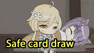 Safe card draw