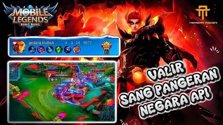 [TA] PARAHH !!! VALIR MENGGILA LAND OF DAWN DI BAKAR || GAMEPLAY MLBB