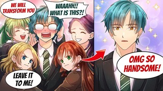 【Manga Dub】My female colleague gave me a makeover, I became attractive and got girlfriend【RomCom】