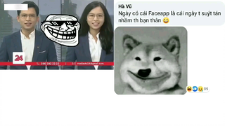 có faceapp là rất ảo 🙄#haihuoc