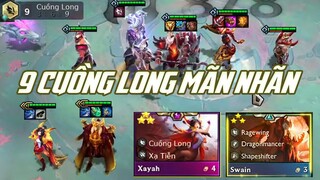 [ĐTCL] 9 Cuồng Long mãn nhãn | Xayah 3 sao chấp ấn vẫn khiến team địch bốc hơi