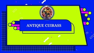 ANTIQUE CUIRASS PHYSICAL DEFENSE BASIC GUIDE 2022 | NEW UPDATE #WeBetterThanMe