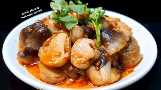 Đừng kho tiêu NẤM RƠM nữa nấu món chay ngon này vừa lạ miệng vừa dễ làm | vegan recipes