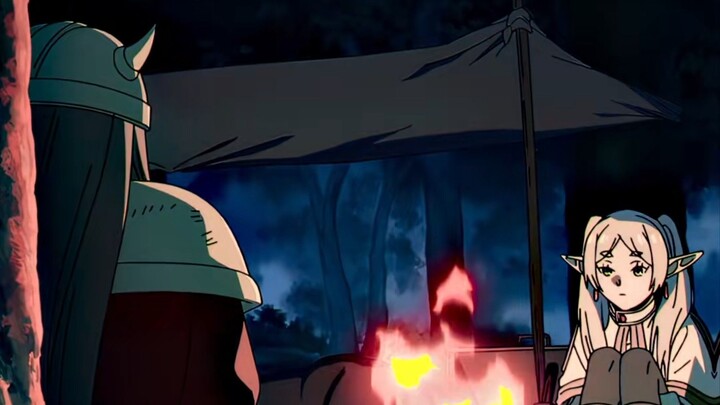 One hell of a Warrior.  Anime: Frieren Beyond Journey’s End