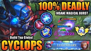 CYCLOPS BEST BUILD 2024 | TOP GLOBAL CYCLOPS BUILD | CYCLOPS GAMEPLAY | MOBILE LEGENDS