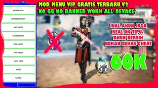 MOD MENU VIP TERBARU V1.48.X PLUS JUAL AKUN FREE FIRE