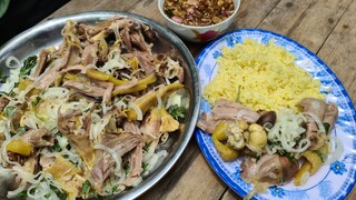 Ngày thứ 6. Cơm gà xé phay Bin Đen - Bin Đen Miền Tây # 210