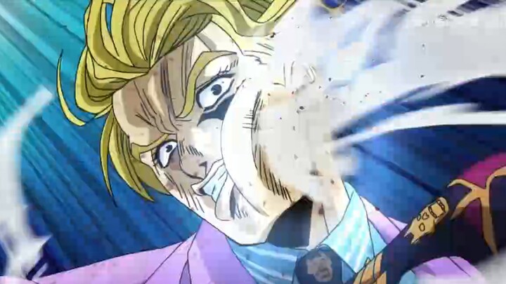 JoJo's Bizarre Adventure: The boy who can stop time is attacked by a bomb and fights the strongest v