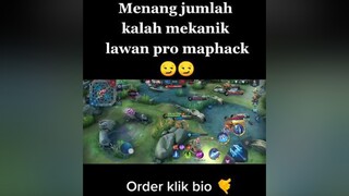 Ya kali maphack pro gentar bestie 😏😏🗿 maphack dukunmobilelegends