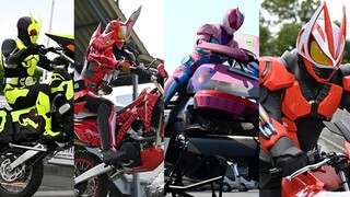 "𝟒𝐊" มอเตอร์ไซค์เปิดตัวในทีวี "Reiwa Four Riders"!