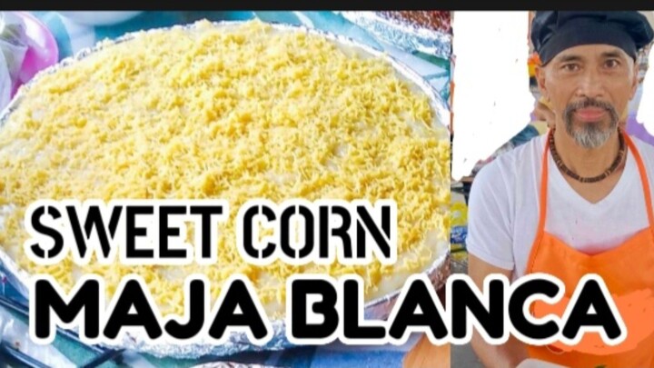 SWEET CORN MAJA BLANCA #pilipinofood #foodie #eat #cooking #pinoyfood #chef #yummy #greatfood