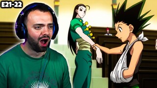 GON STEPS UP TO ILLUMI | Hunter X Hunter Episode 21-22 Reaction