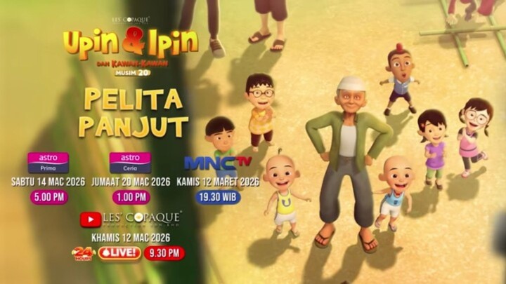 Upin Ipin Musim 20 - Pelita Panjut Cahaya Ramadhan (Full Episode)