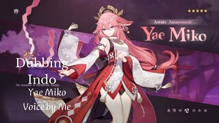 Fandubb Indo || "Yae Miko : Kisah menarik si Kitsune'' (Voice by me)