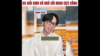 Khi Học sinh giỏi hóa đấu võ mồm với HSG Sinh học #shorts