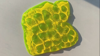【Slime】A chunk of UV yellow-green mud