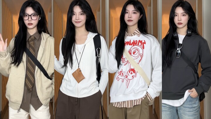 Padu Padan Gaya Remaja yang Beragam! Cocok untuk Semua Orang & Bentuk Tubuh｜Tips Mix & Match Hoodie,