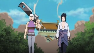 Sasuke and suigetsu looking for zabuza momochi's sword | Sasuke frees Suigetsu at Orochimaru's base