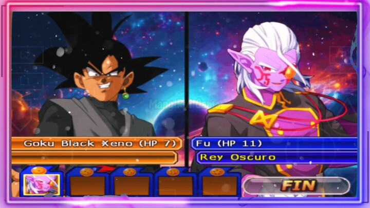Black Goku VS Fuu Rey Oscuro - DB MOD ANDROID GAMEPLAY