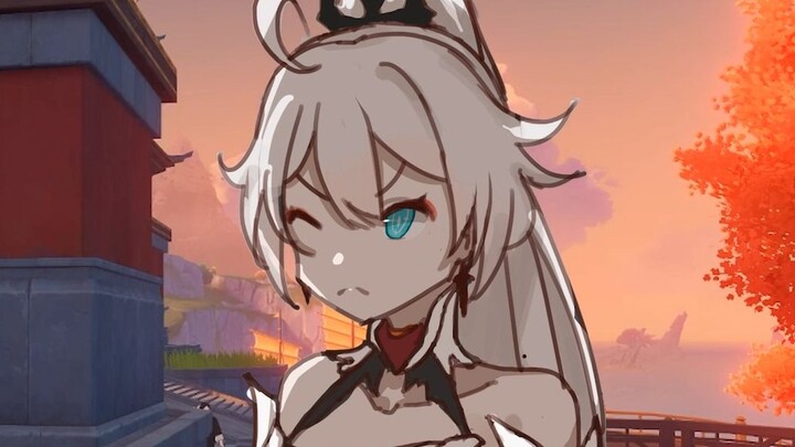 [ Honkai Impact / Genshin Impact ] When Honkai Impact Sangoku Sanjia came to Teyvat 11