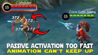 NEW ALPHA SO FAST ANIMATION CAN'T KEEP UP MOBILE LEGENDS BUFFED ALPHA LESS DAMAGE LESS CD ADJUSTMENT