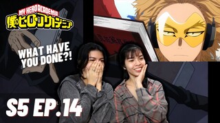 Seriously?! | My Hero Academia Season 5 Ep. 14 [僕のヒーローアカデミア 14話} | tiff and stiff reaction video