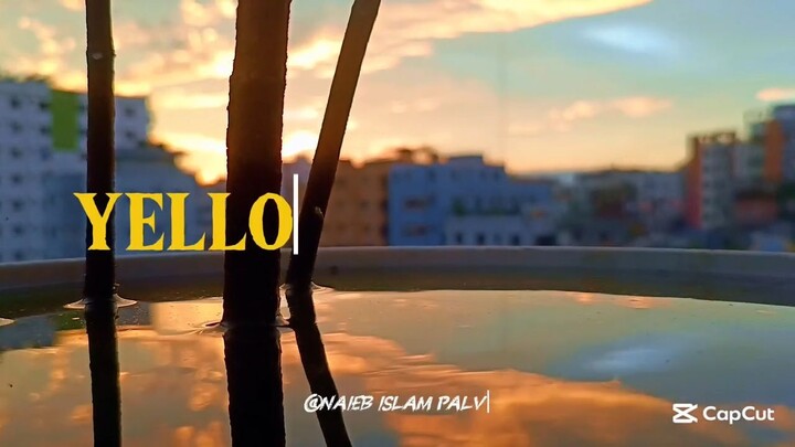 Yellow sky☁