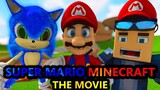 The Super Mario Bros MOVIE IN MINECRAFT Challenge! FT Sonic (reupload) Minecraft Animation Story