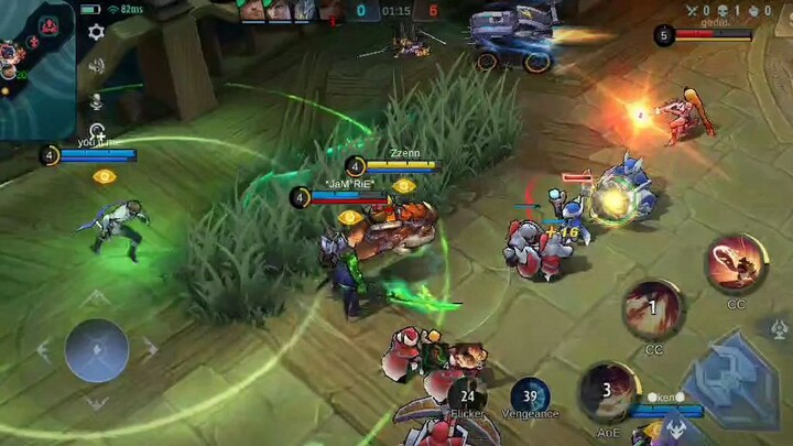 MOBILE LEGEND GUSION!!