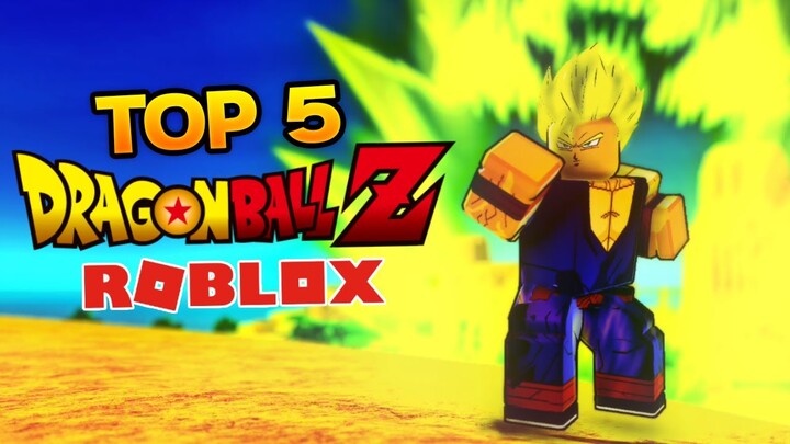 TOP 5 JUEGOS DE DRAGON BALL EN ROBLOX 🔥 [2021]