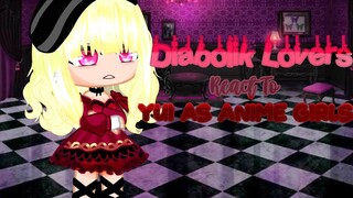 💗🥀[] Diabolik Lovers React to Yui as Anime girls [] Short [] DV [] Read Desc 🥀❤️