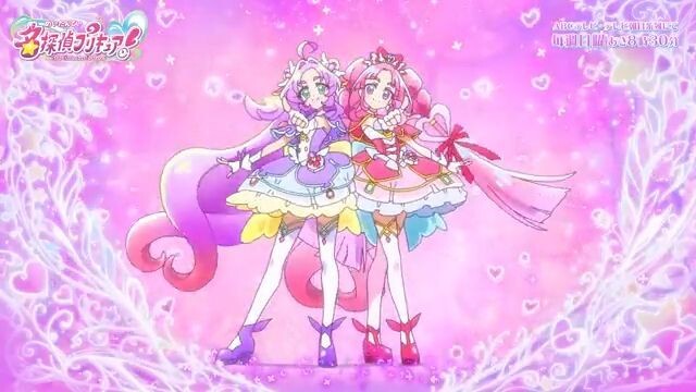 「名探偵プリキュア！」キュアアンサー＆キュアミスティック　変身シーン