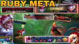 FULL DAMAGE RUBY IS NOW A META | RUBY MONTAGE | Mobile Legends✓