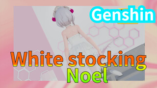 White stocking Noel