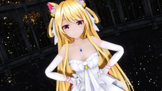 [MMD] สาวน้อยหูเหมียวสุดน่ารักเต้นมันส์ ๆ ท่ามกลางแสงดาว