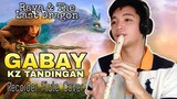GABAY - Raya and The Last Dragon Movie (KZ TANDINGAN) Flute Recorder Cover with Easy Letter Notes