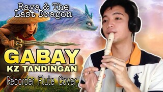 GABAY - Raya and The Last Dragon Movie (KZ TANDINGAN) Flute Recorder Cover with Easy Letter Notes