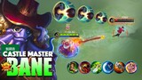 Brutal Crab Claw Cannon! Non Stop Ganking | Castle Master Bane Gameplay By Ðr.ð2 ~MLBB