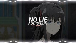 no lie - sean paul ft. dua lipa [edit audio]