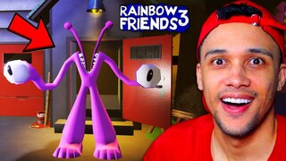 O RAINBOW FRIENDS ATUALIZOU? ESSA É VERDADEIRA FORMA DO MONSTRO ROSA?