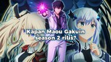 Kapan Maou Gakuin season 2 rilis? Tanggal rilis Maou Gakuin season 2?