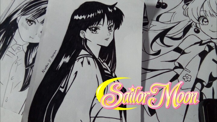 [SPEED DRAWING] Rei Hino - Sailor Moon