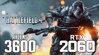Battlefield 4 on Ryzen 5 3600 + RTX 2060 1080p, 1440p benchmarks!