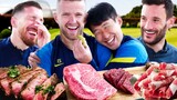 Son Heung-min introduces the best Korean BBQ to Spurs players
