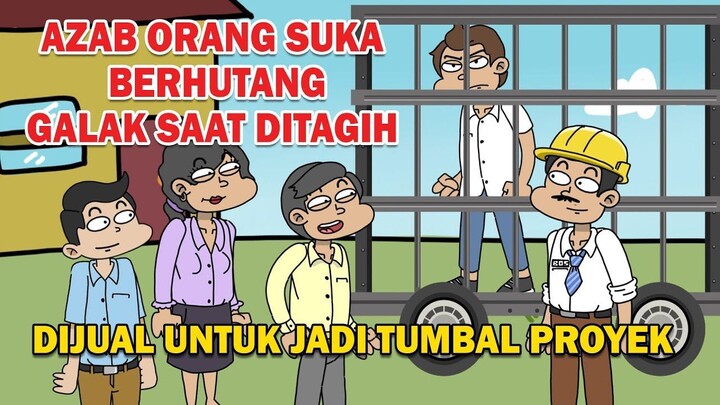 AZAB ORANG PUNYA HUTANG AUTO GALAK SAAT DITAGIH! DIJUAL JADI TUMBAL PROYEK  ANIM