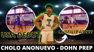 CHOLO ANONUEVO US DEBUT | KEBA PREP VS DOHN PREP